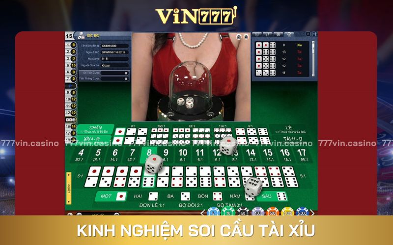 Tổng hợp kinh nghiệm soi cầu tài xỉu giúp anh em đánh là thắng