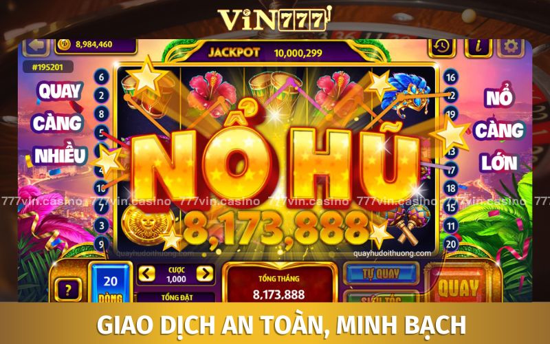 Giao dịch nổ hũ an toàn, thuận tiện cùng 888B