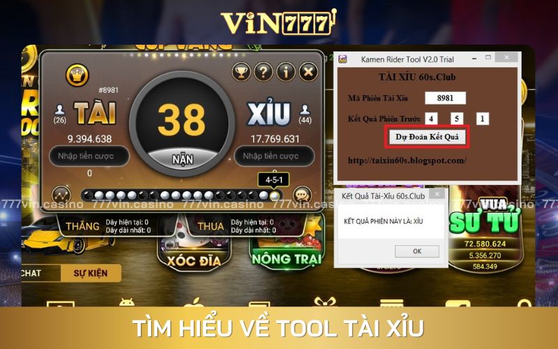 Tool Tài Xỉu - Tổng Hợp Tool Hack Tài Xỉu Miễn Phí Hay Nhất