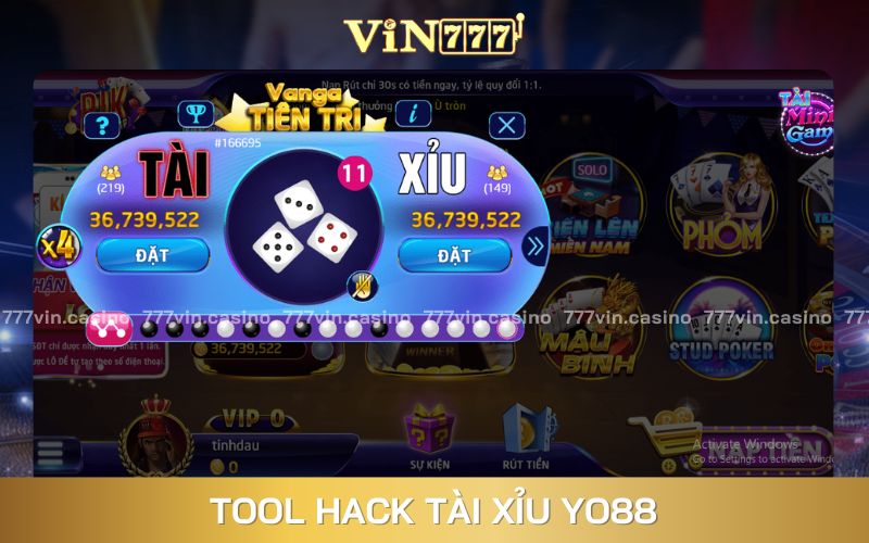 Link tải hack tài xỉu cho iOS và Android YO88