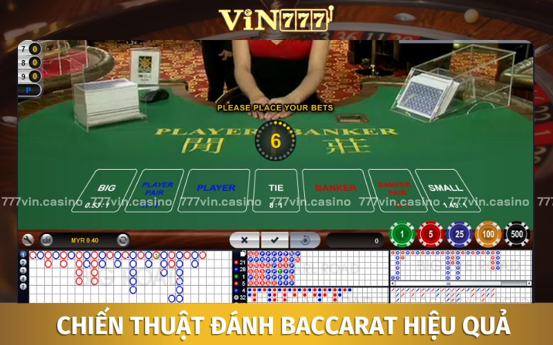 cách đánh baccarat hiệu quả giúp bạn luôn thắng