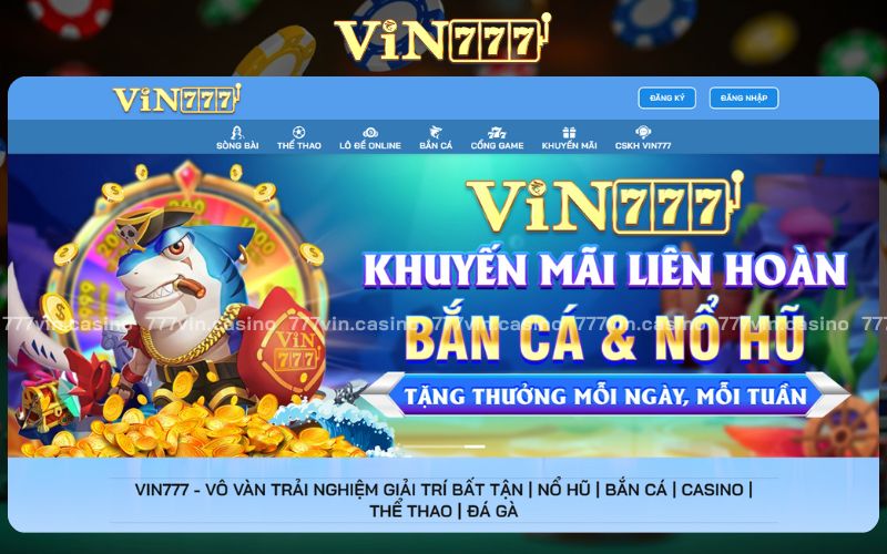 Hướng dẫn cách tham gia bắn cá 777 club cực dễ tại VIN777