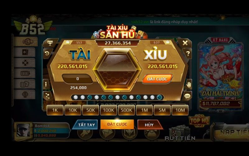 Sản phẩm mini games B52 club cực kỳ thú vị